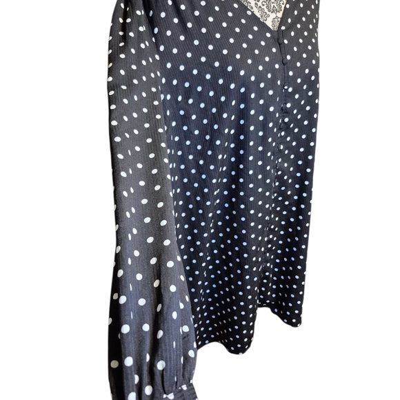 Mittoshop Classic Black Polkadot Dress - Picture 3 of 8